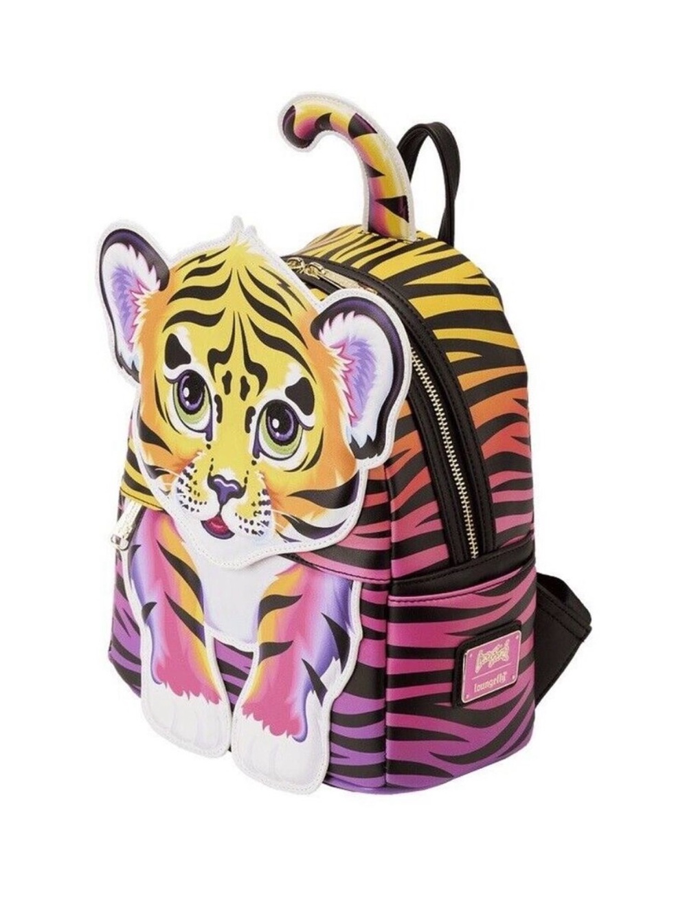 Loungefly Lisa Frank Tiger Cub Mini Backpack